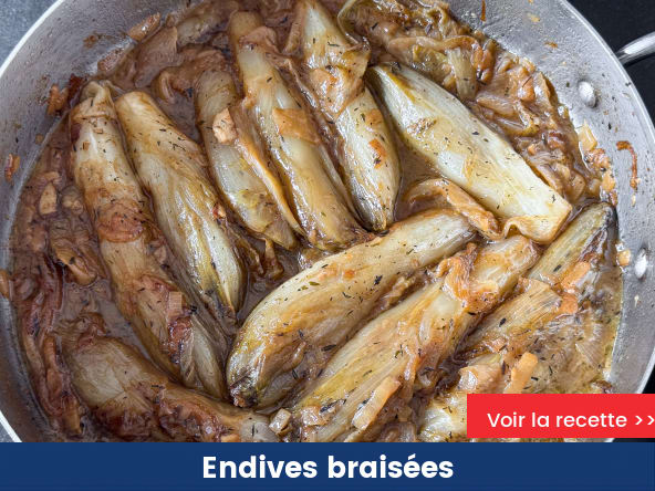 Endives braisées